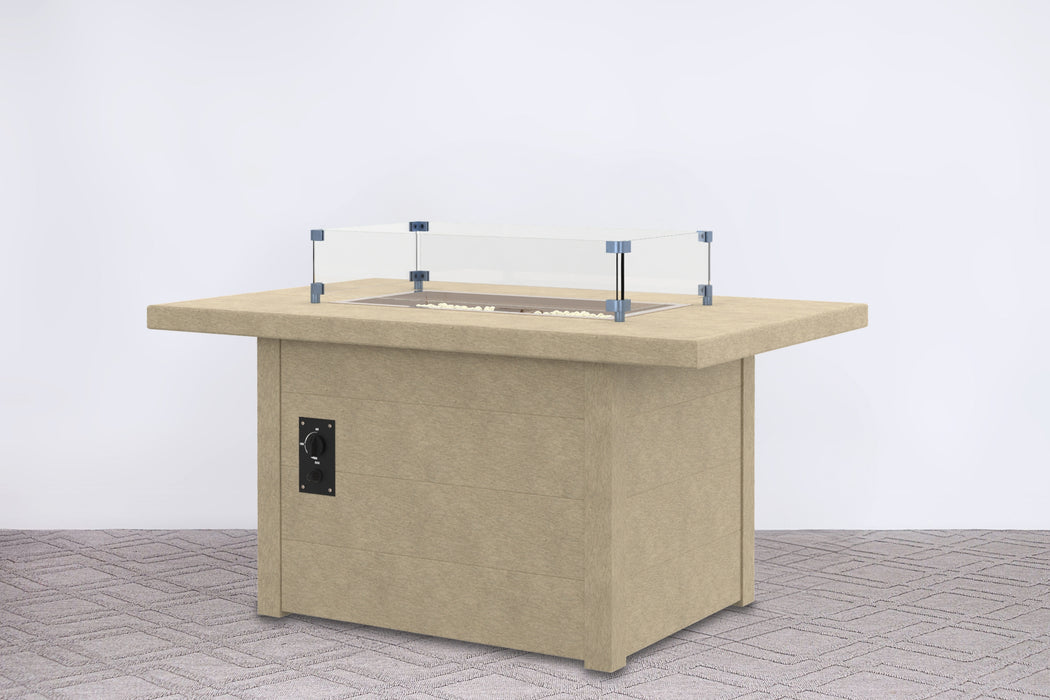 CRP 48" Rectangular Fire Table
