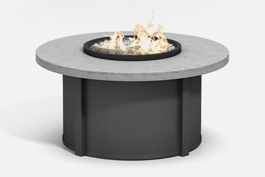 42" Round Composite Concrete Fire Table (19" Height)