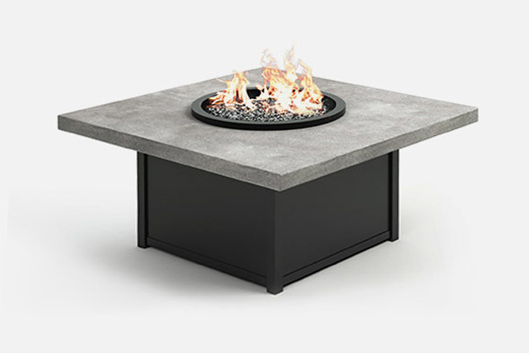 42" Square Composite Concrete Fire Table (19" Height)
