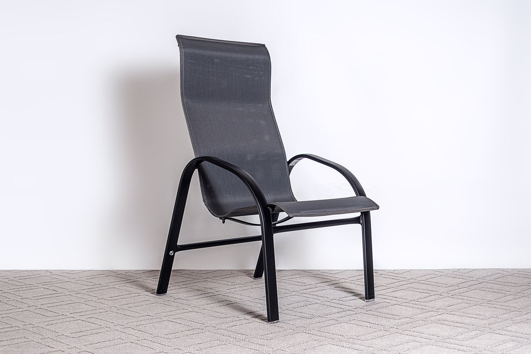 Set of 2 Stella High Back Dining Arm Chairs