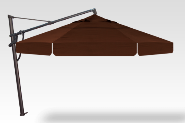 13' Octagon Cantilever Plus Umbrella Bronze