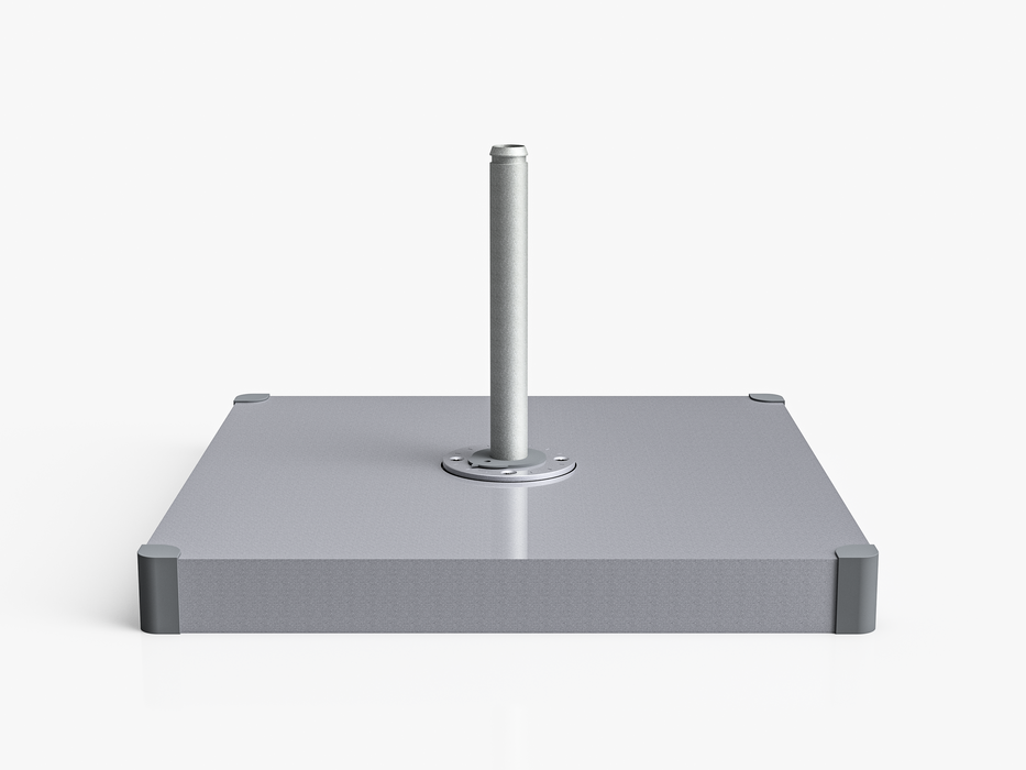 10' Square Aurora Fiberglass Cantilever Umbrella