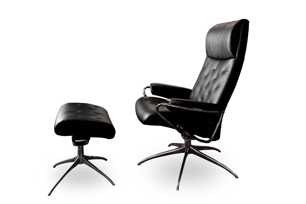 Stressless Metro Highback Office Chair and ottoman