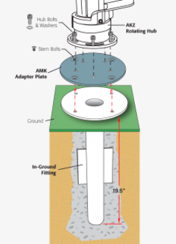 10' x 13' Rect Cantilever Plus Umbrella