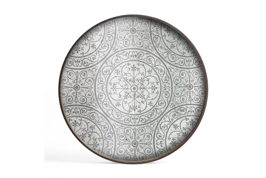 Moroccan Frost Large Mirror Tray