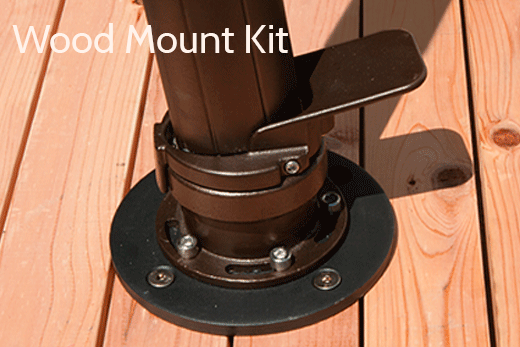 11' Octagon Cantilever Plus Umbrella