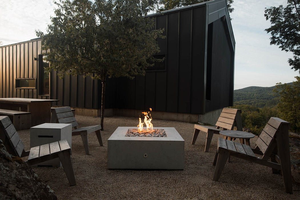 Alea 40" Square Fire Pit