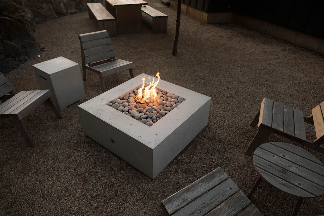 Alea 40" Square Fire Pit