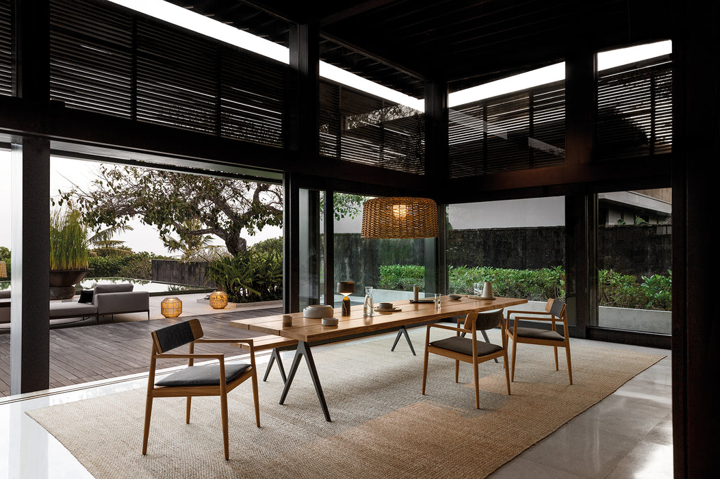 Archi Teak Dining Arm Chair