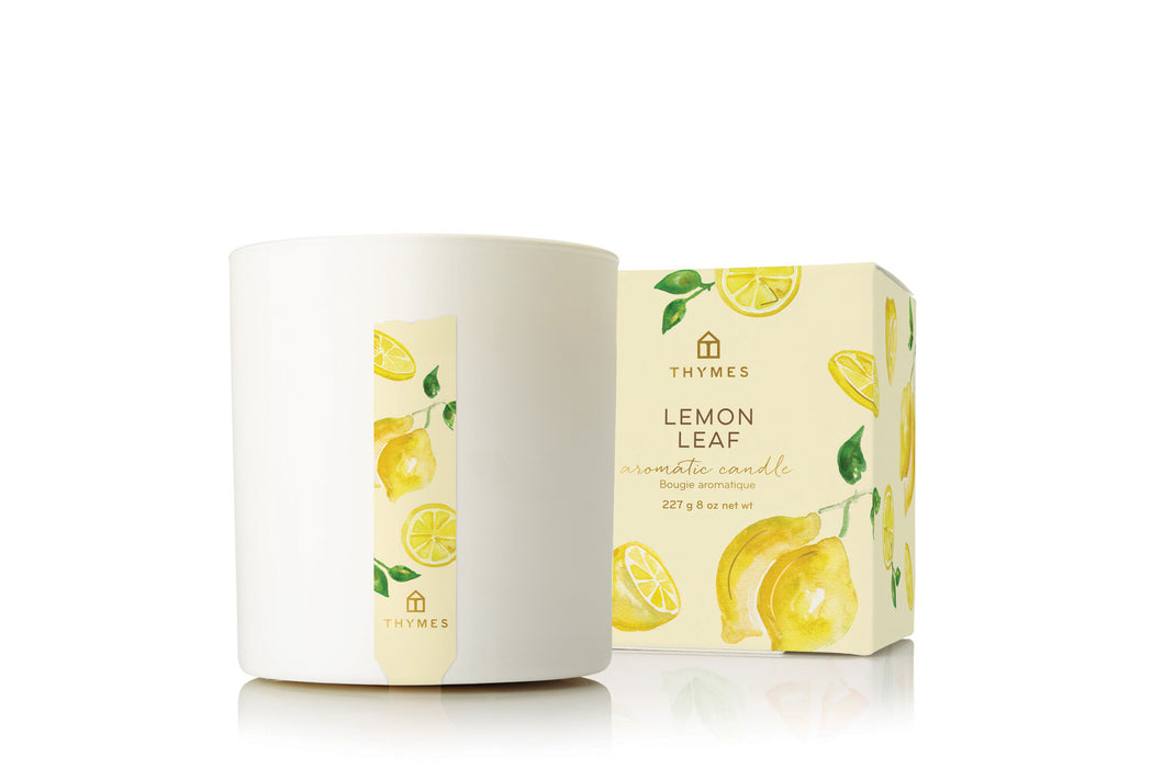 Lemon Leaf Poured Candle