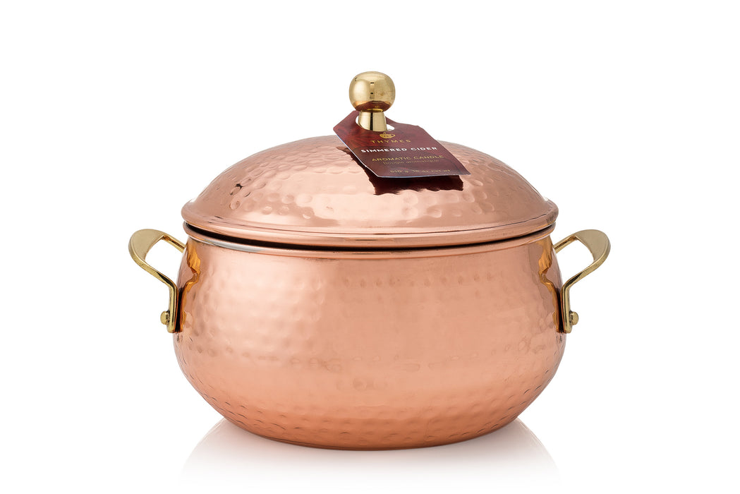 Simmered Cider Copper Pot 3-Wick Candle