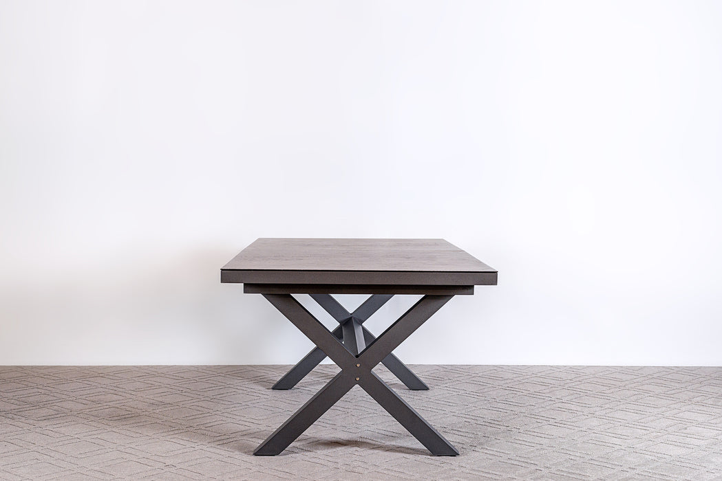Kingston 7 Piece Pop-Up Dining Set Grey