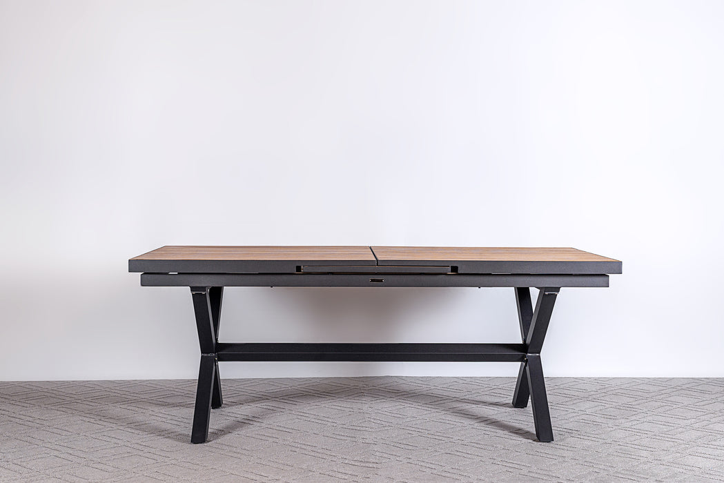 Kingston 7 Piece Pop-up Dining Set Teak