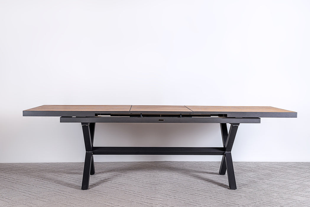 Kingston 7 Piece Pop-up Dining Set Teak