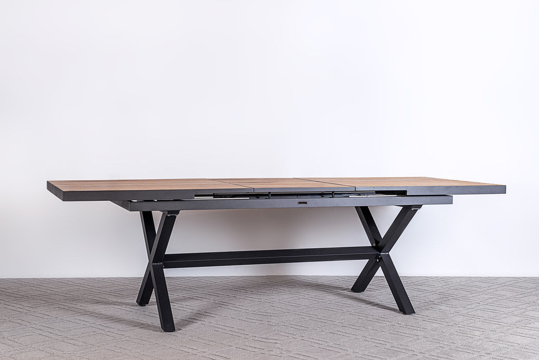 Kingston 7 Piece Pop-up Dining Set Teak