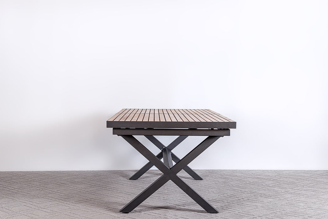 Kingston 7 Piece Pop-up Dining Set Teak