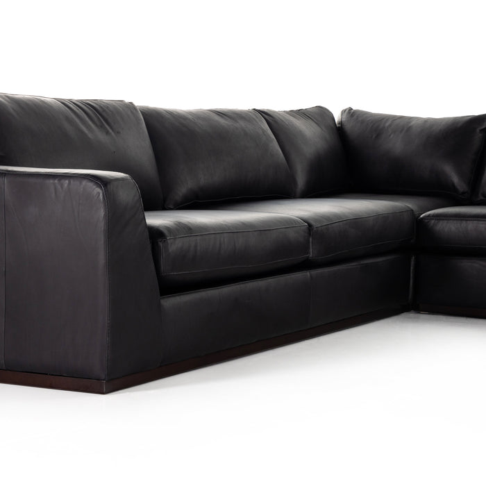 Colt Leather 4 Piece Sectional