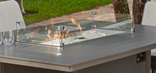 Glass Wind Guard 16"x46"