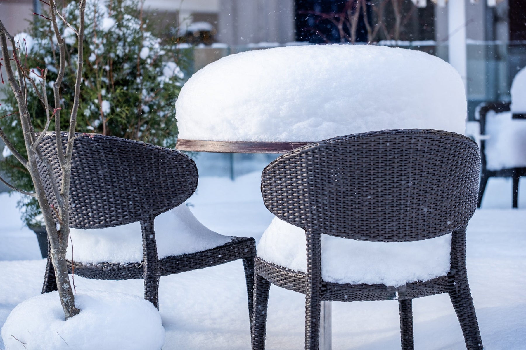 Can Outdoor Furniture Stay Out in the Snow? What Homeowners Should Know