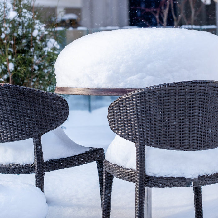 Can Outdoor Furniture Stay Out in the Snow? What Homeowners Should Know