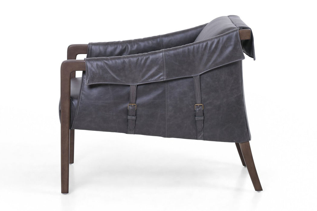 Bauer Leather Chair- Clearance