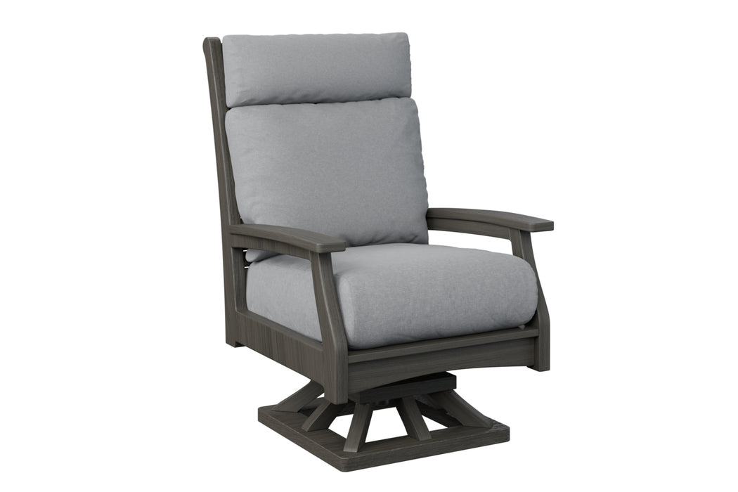 Classic Terrace High Back Swivel Rocker