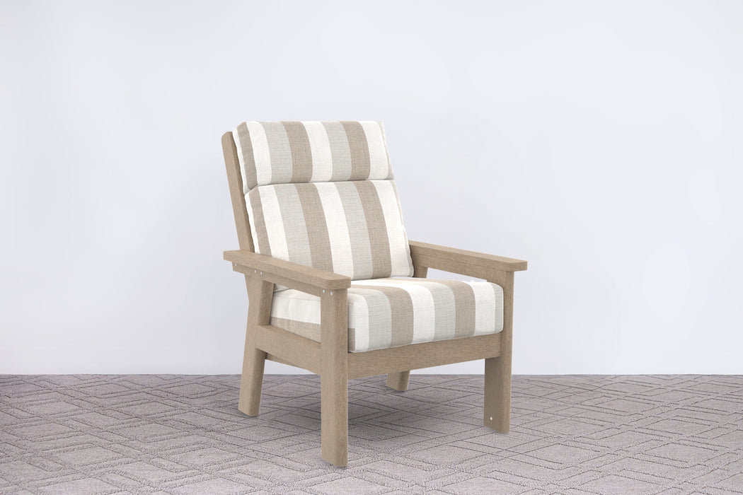 Charleston High Back Arm Chair