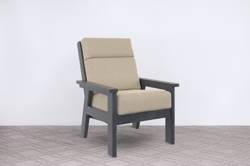 Charleston High Back Arm Chair