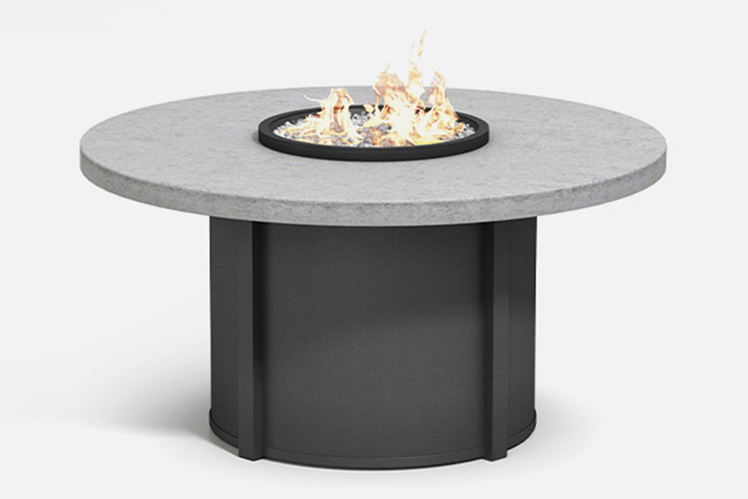 54" Round Composite Concrete Fire Table (21" Height)