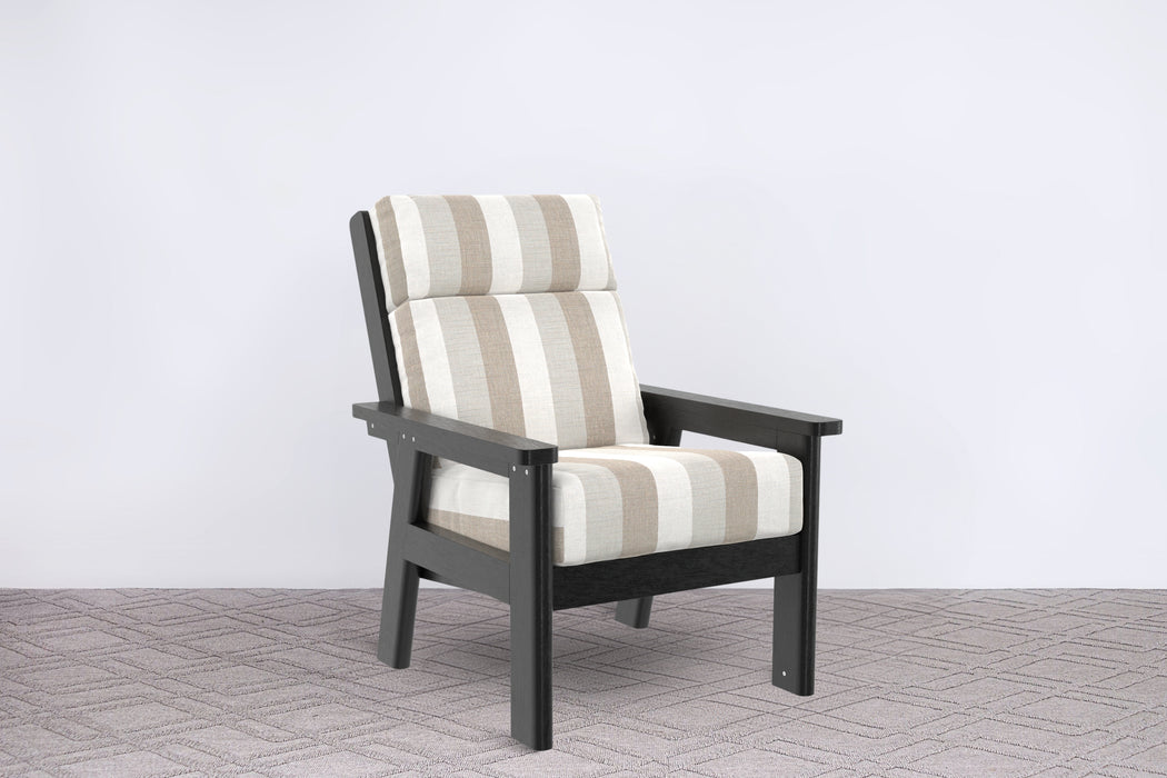 Charleston High Back Arm Chair