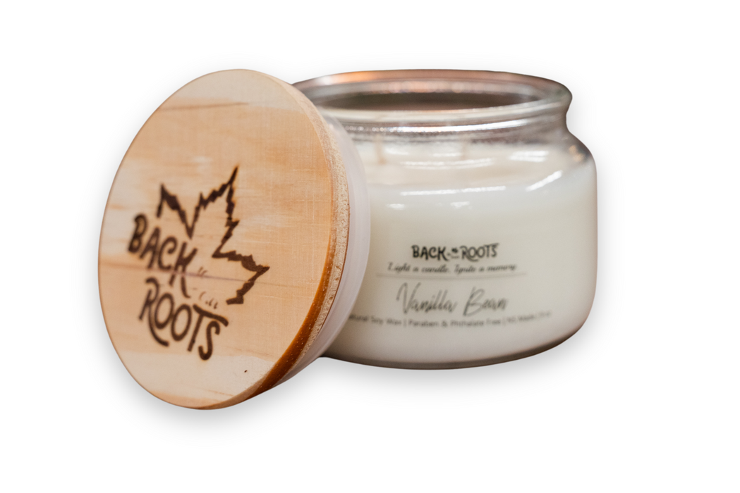 9oz Jar Candle w/Wood Lid