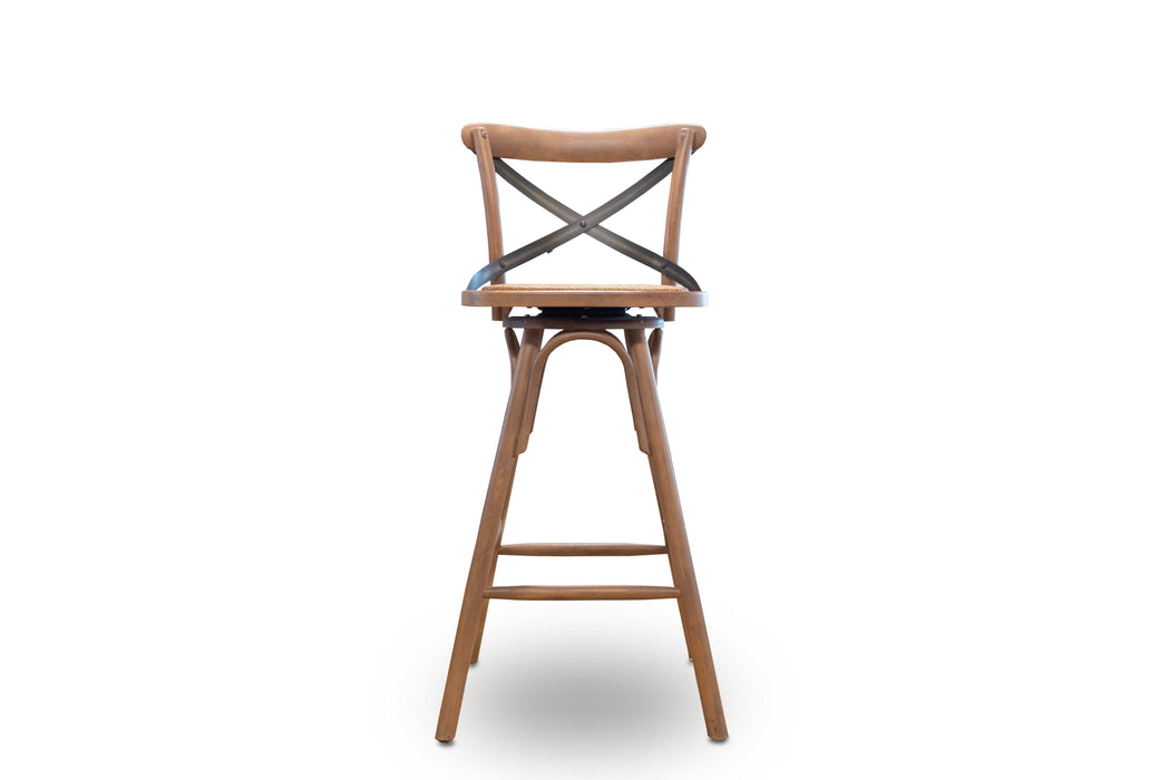 Crossback Barstool - Set of 2