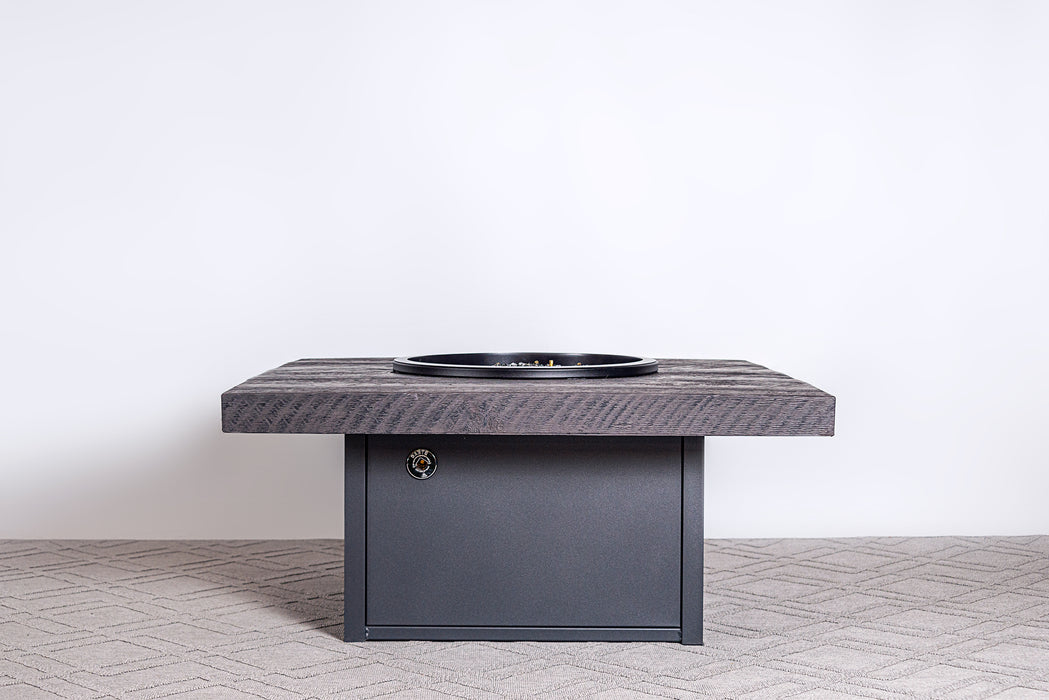 42" Square Composite Timber Fire Table (19" Height)