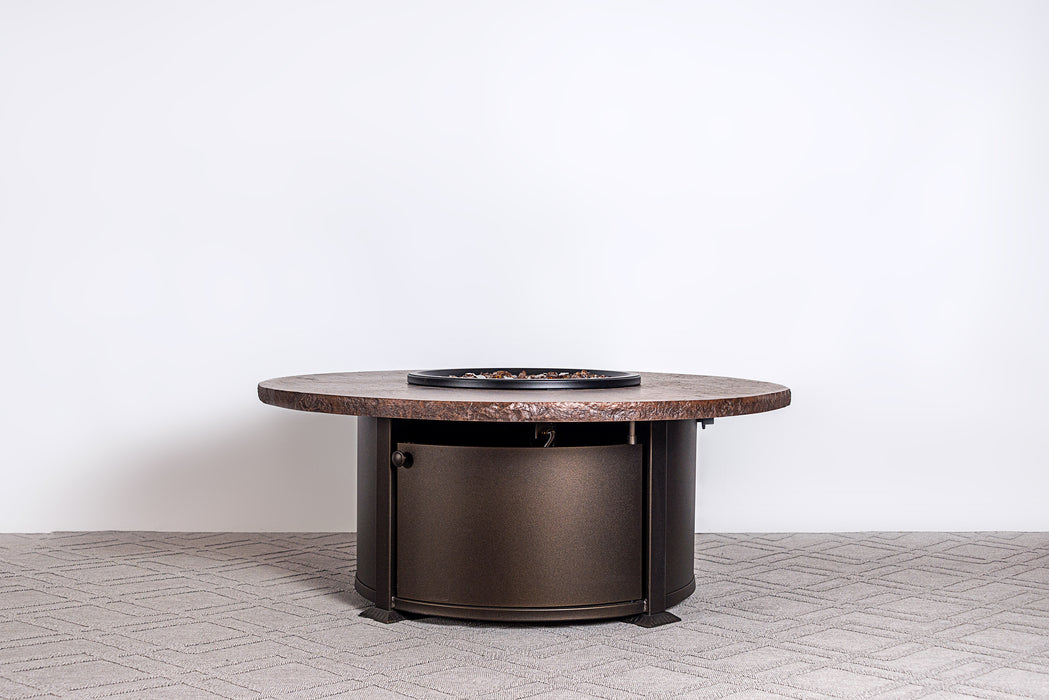 42" Round Composite Slate Fire Table (19" Height)