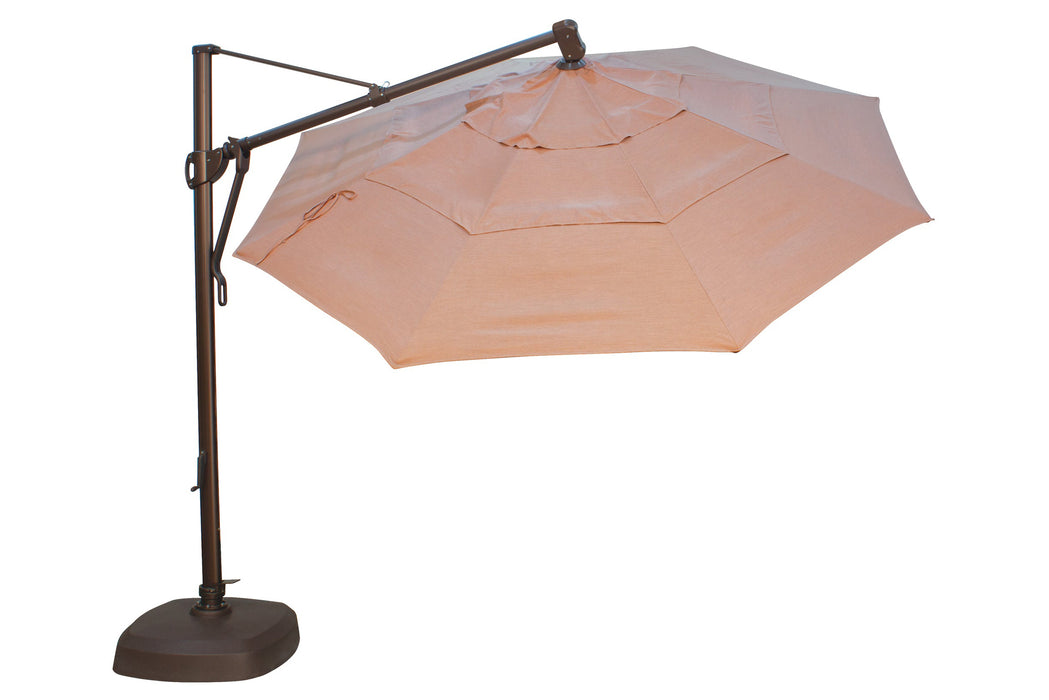 11' Octagon Cantilever Umbrella Bronze