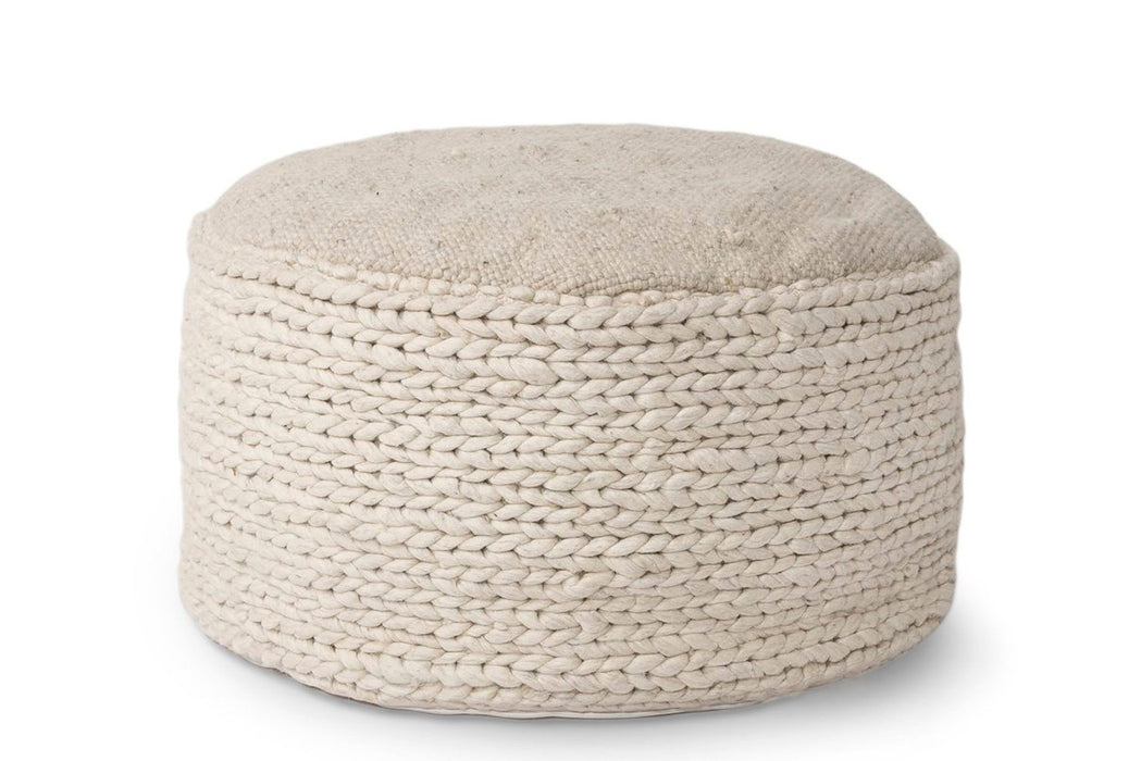 Bohemian Braid Pouf