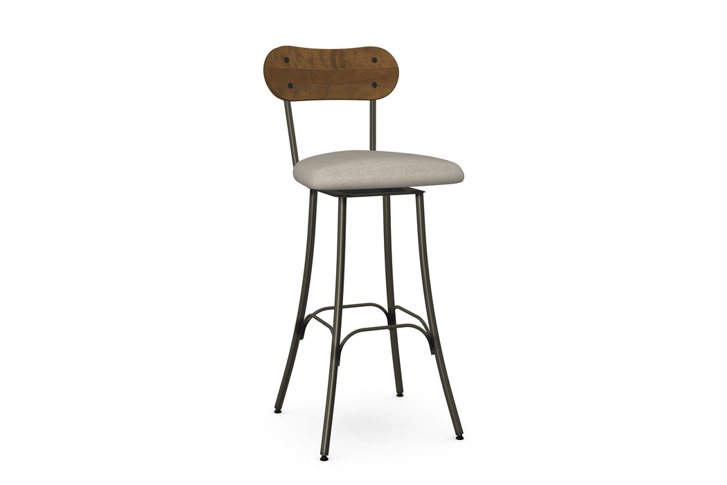 Bean Swivel Bar Stool