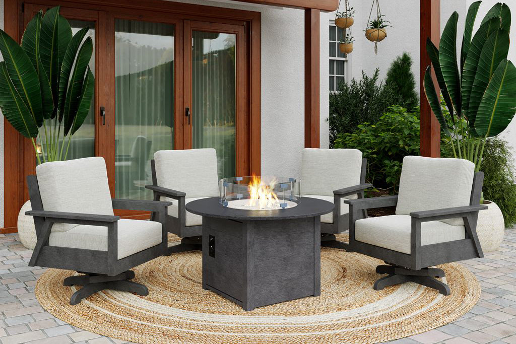 CRP 46" Round Fire Table