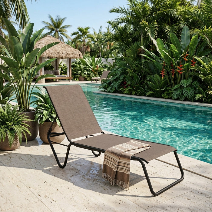 Gardenella Adjustable Chaise - Clearance