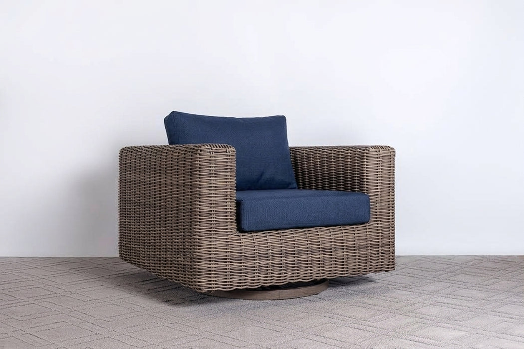 Cubo Swivel Gliding Club Chair - Clearance