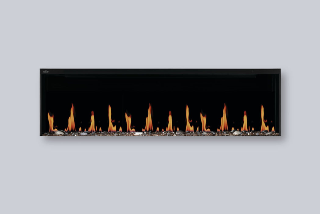 Luminex 65" LCD Electric Linear Built-in Fireplace