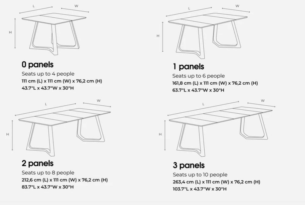 Transformer Nova Dining Table