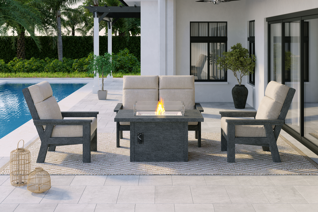 Charleston High Back Swivel Arm Chair