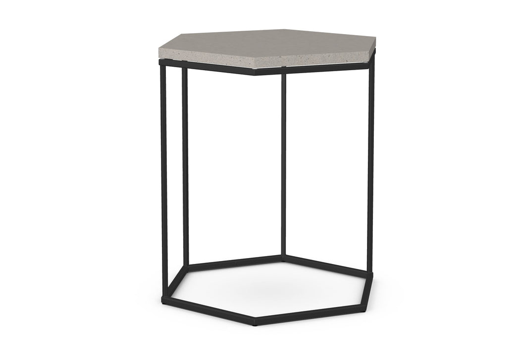 Zuma C-shaped End Table