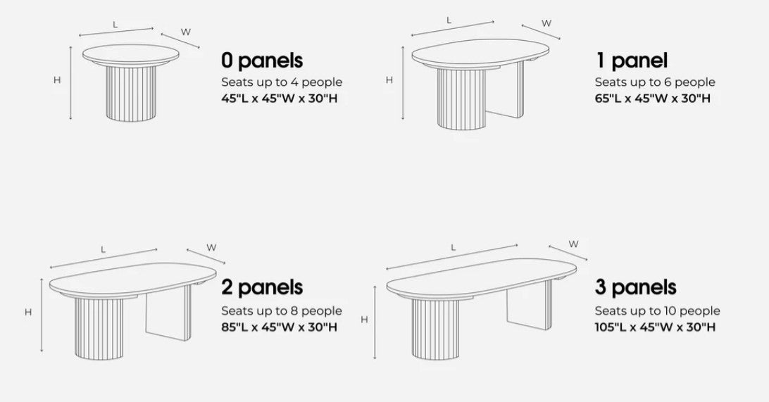 Transformer Round Dining Table