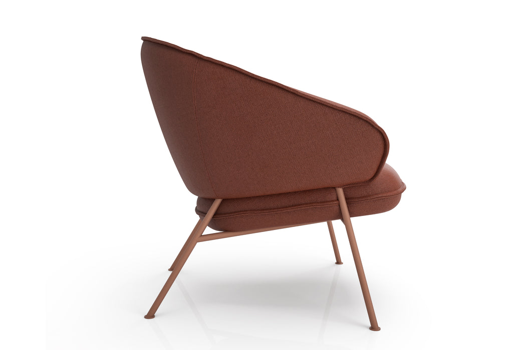 Wolfgang Metal Lounge Arm Chair