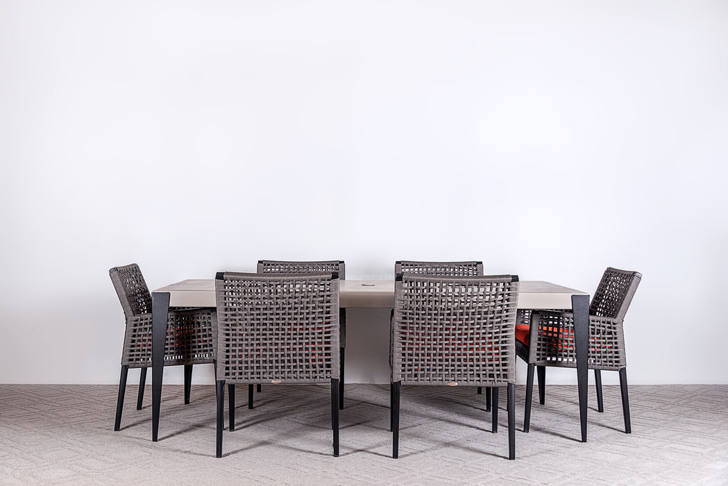 Genval 7 Piece Dining Set