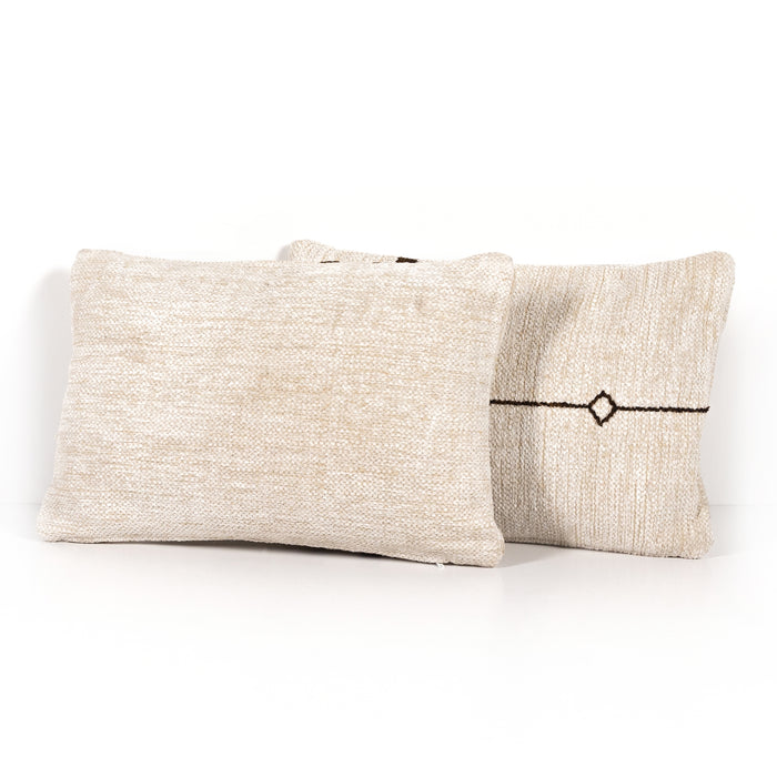 Ankara Stripe Lumbar Pillow- Set of 2