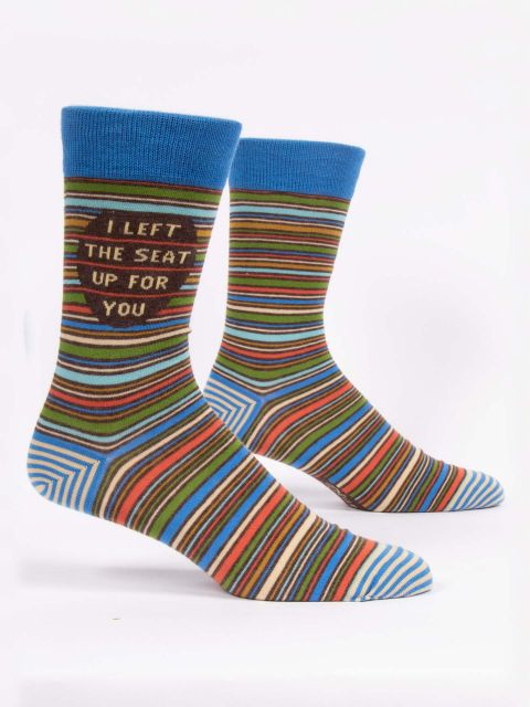 Men's Blue Q Socks