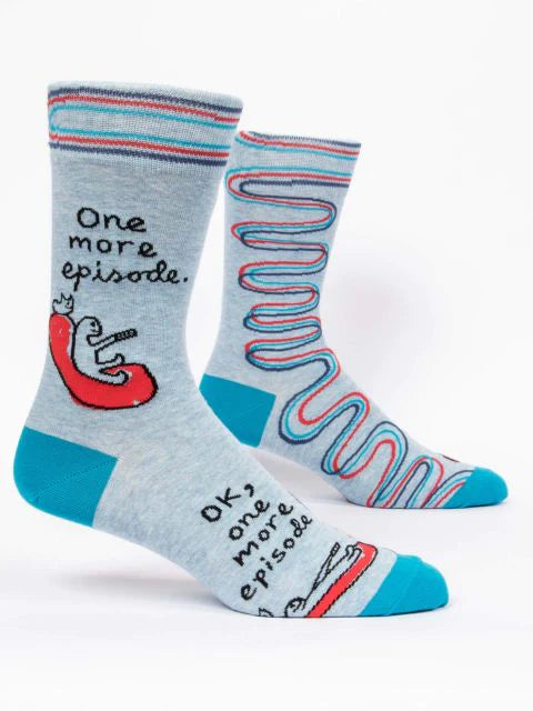 Men's Blue Q Socks